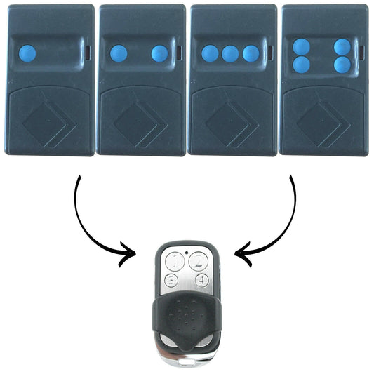 SEAV TXS1 TXS2 TXS3 TXS4 TXS TX6 Garage/Gate Compatible Remote Control 433.92