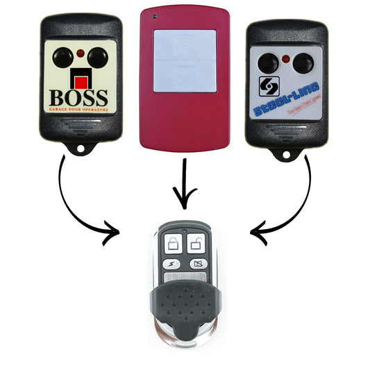 Boss/Steel-Line Doors BHT1 BHT2 HT1 GarageCompatible Duplicator Remote 310MHz