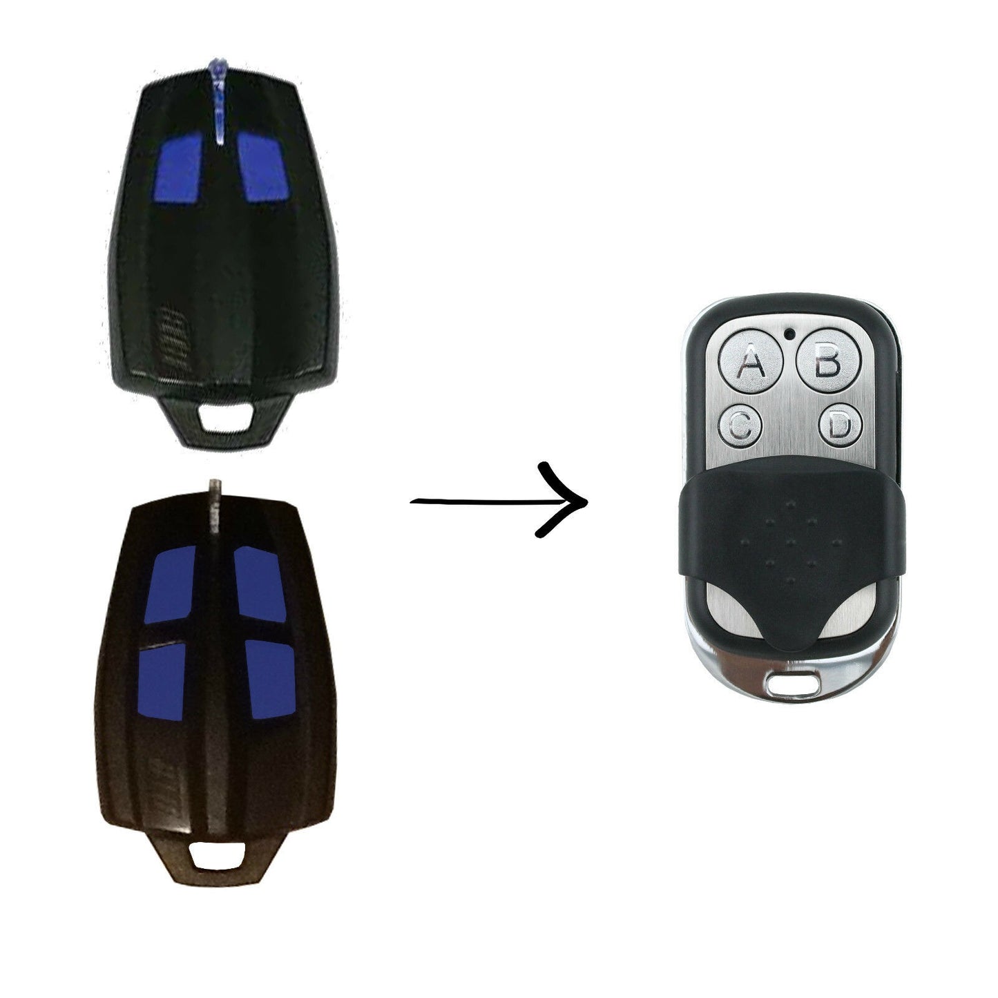 RIB Sun T443-2CH/T443-4CH/T443 Duplicator Garage/Gate Remote 433.92MHz