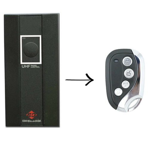 B&D MPC3/MPC4/TX315 Compatible Garage/Gate Remote Cloner BND - FREE Battery