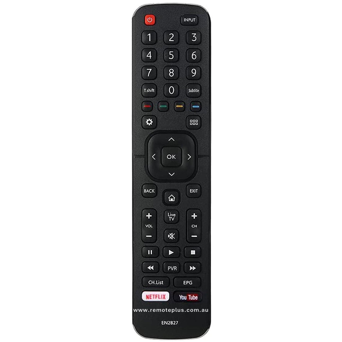 Hisense TV Replacement Remote Control EN2B27