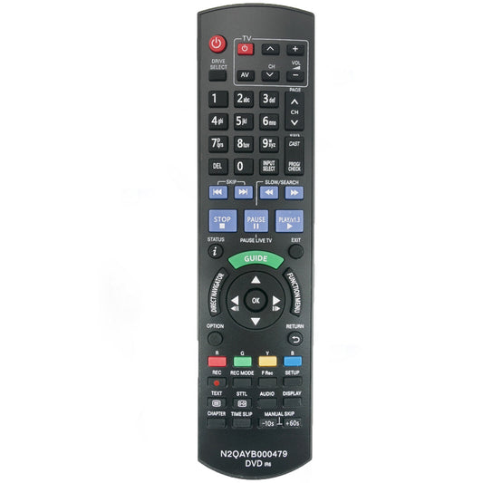 Replacement for Panasonic Remote N2QAYB000475 Replace N2QAYB000479 - DMRXW380 DMRXW385