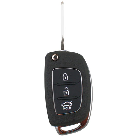Hyundai Santa Fe iX i20 i30 Button Flip Key Remote Case/Shell/Blank
