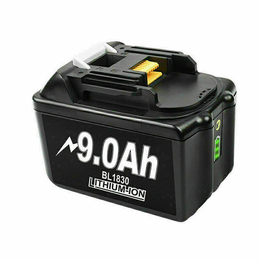 9.0Ah For Makita Battery 18V BL1830B BL1840B BL1850B BL1860B Li-Ion